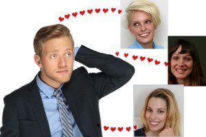 ein Mann, drei Frauen